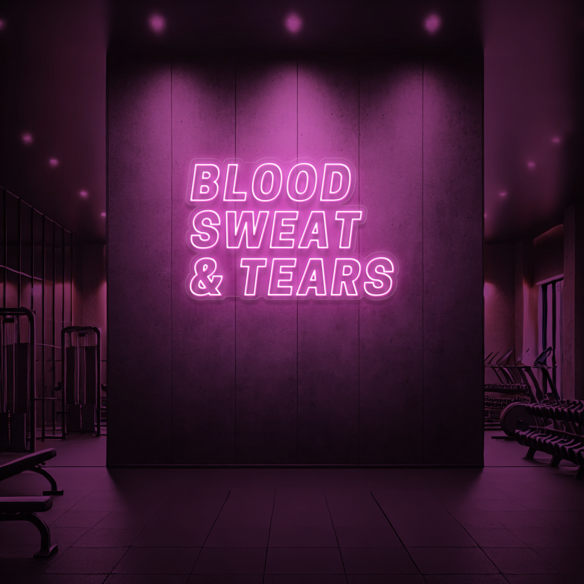 Blood Sweat and Tears LED Neon sign 🩸 💦