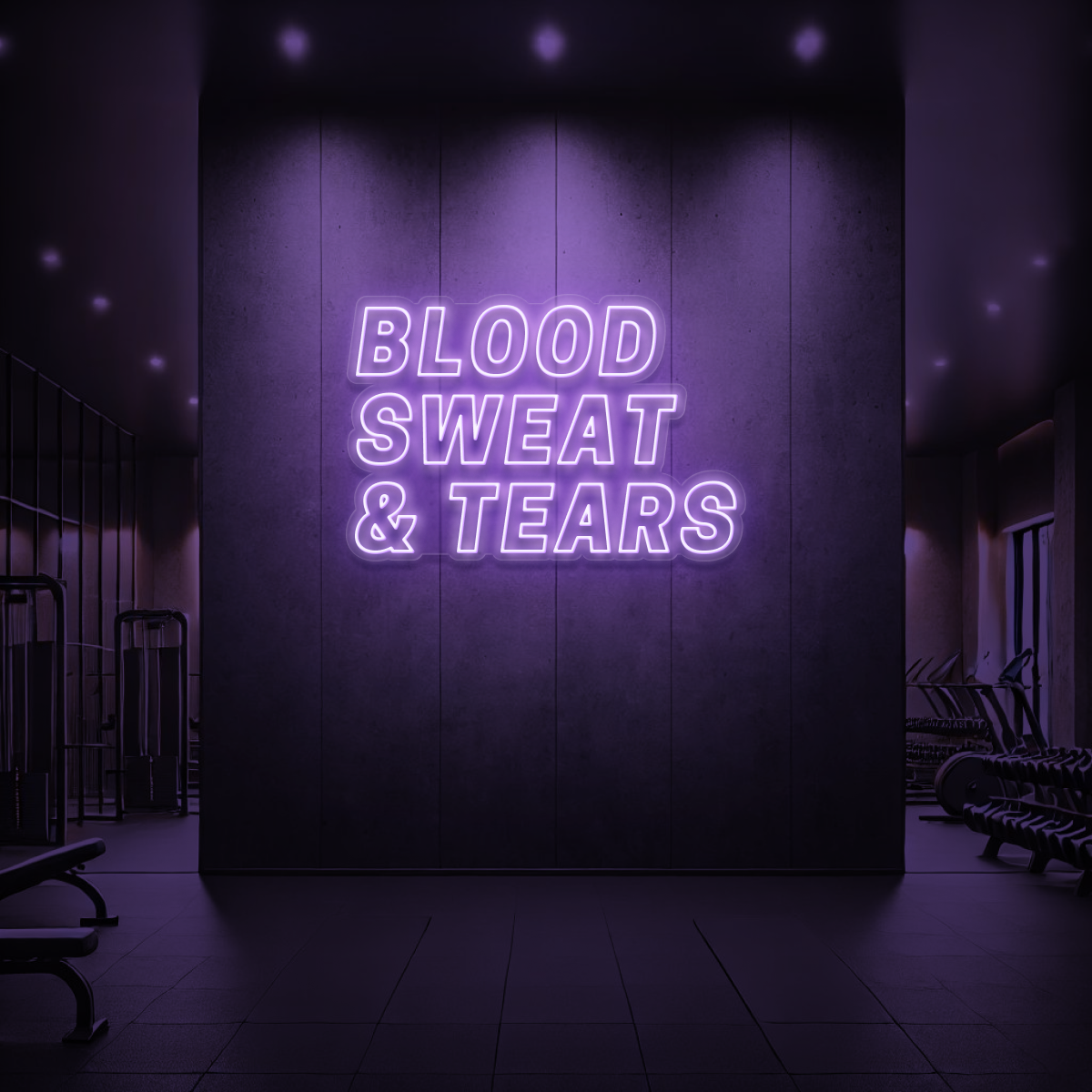 Blood Sweat and Tears LED Neon sign 🩸 💦