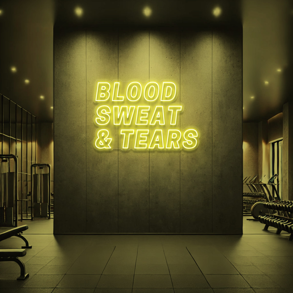 Blood Sweat and Tears LED Neon sign 🩸 💦