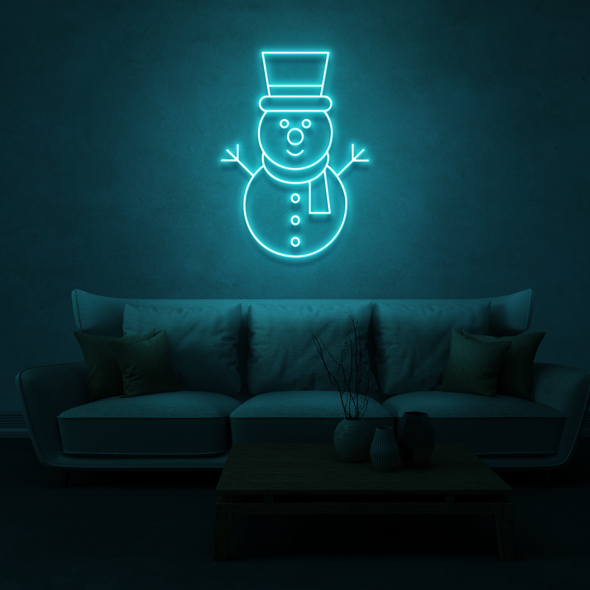 Frosty the Snowman Christmas Neon! ❄️❄️❄️