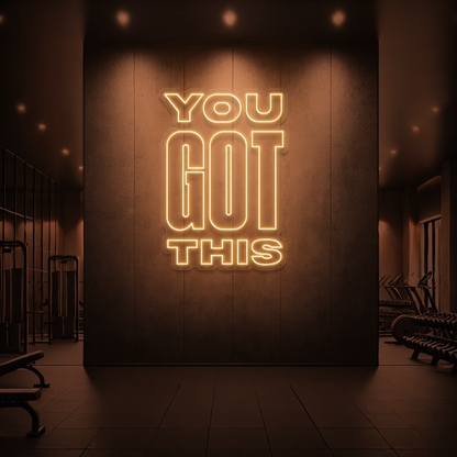 YOU GOT THIS 🫵 Neon Sign