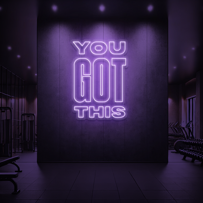 YOU GOT THIS 🫵 Neon Sign