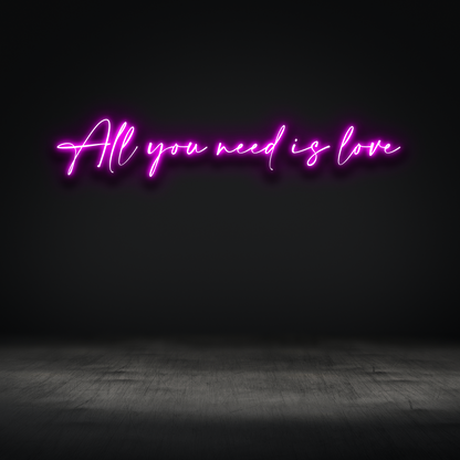 All you need is love