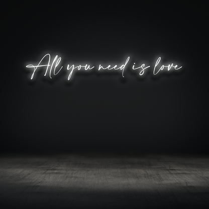 All you need is love