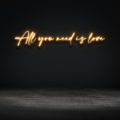 All you need is love