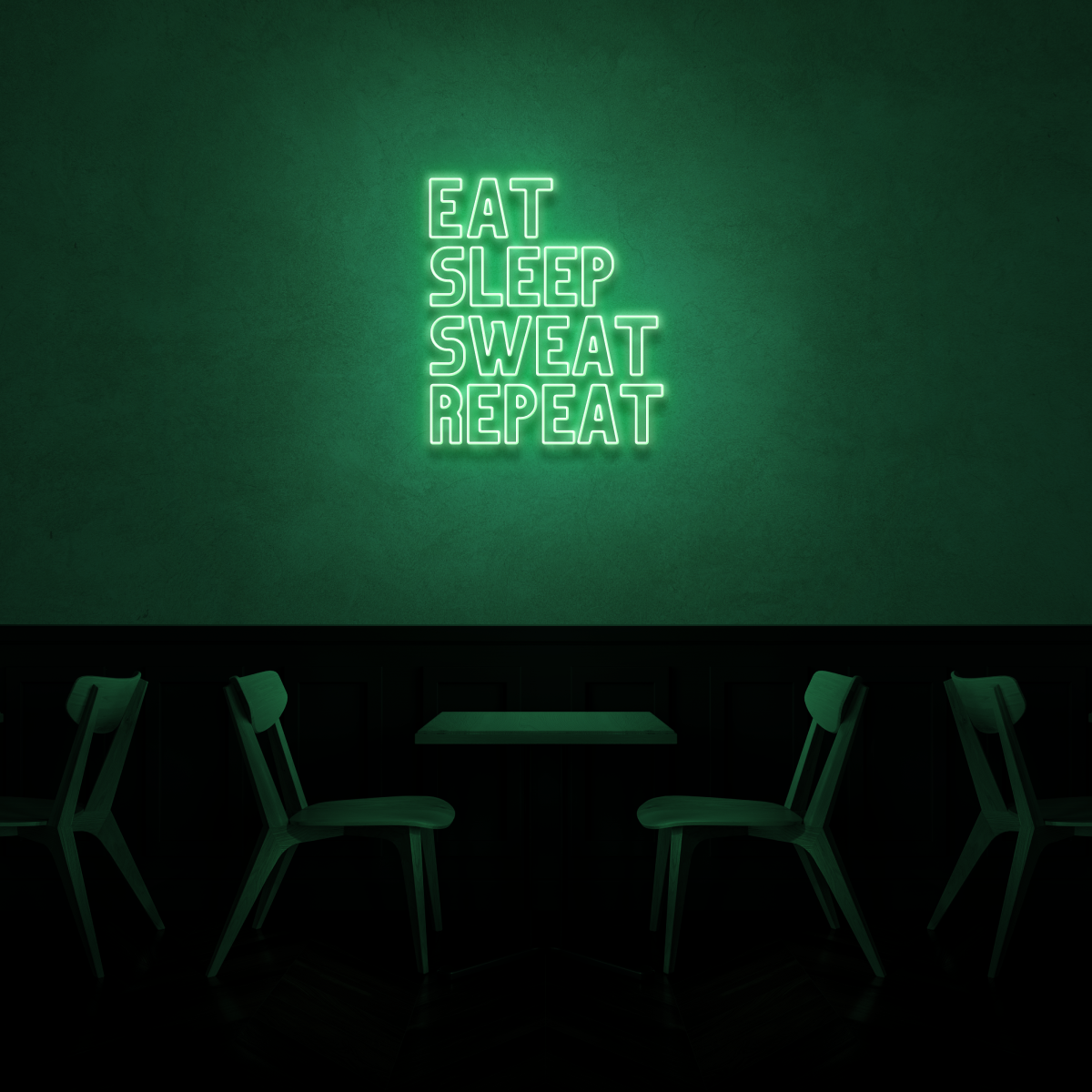 Eat, Sleep, Sweat, Repeat!