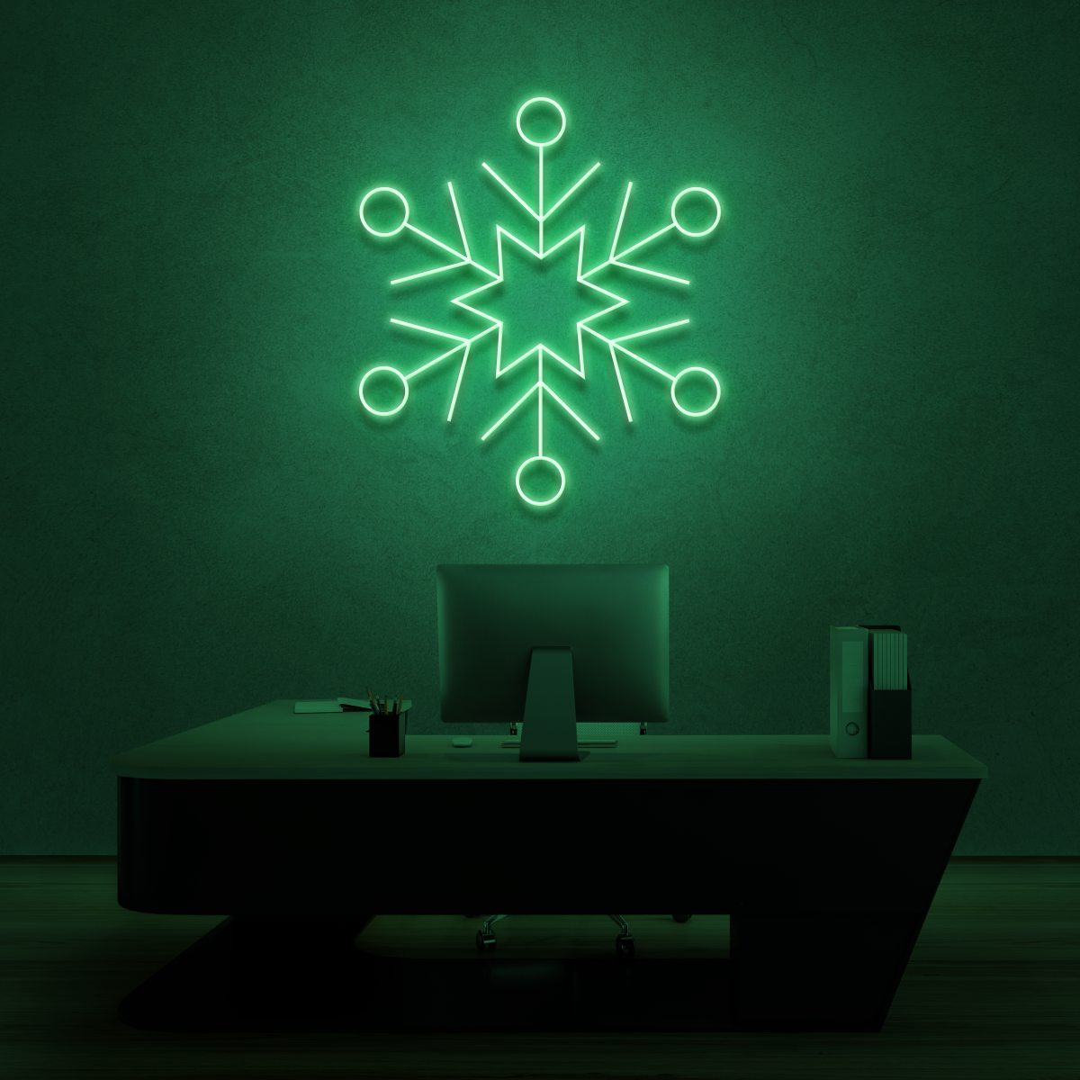 Snowflake Christmas Neon! ❄️❄️❄️