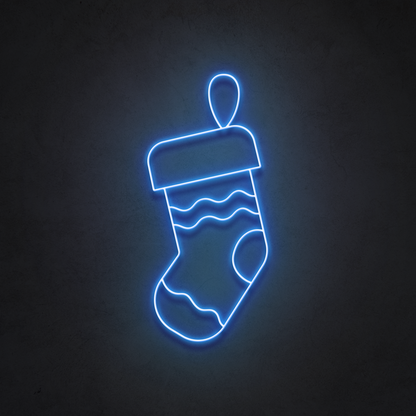 Customisable Christmas Stocking Neon! 🎄