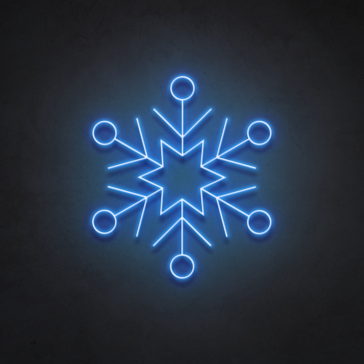 Snowflake Christmas Neon! ❄️❄️❄️