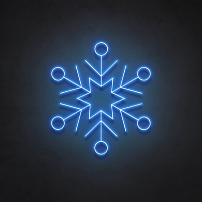 Snowflake Christmas Neon! ❄️❄️❄️
