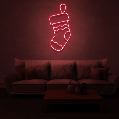 Customisable Christmas Stocking Neon! 🎄