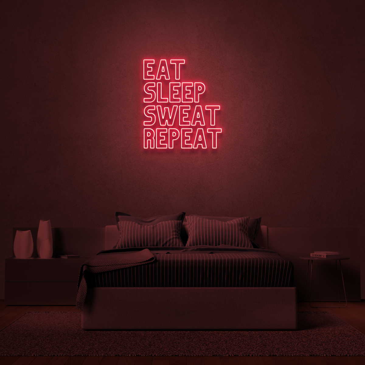 Eat, Sleep, Sweat, Repeat!